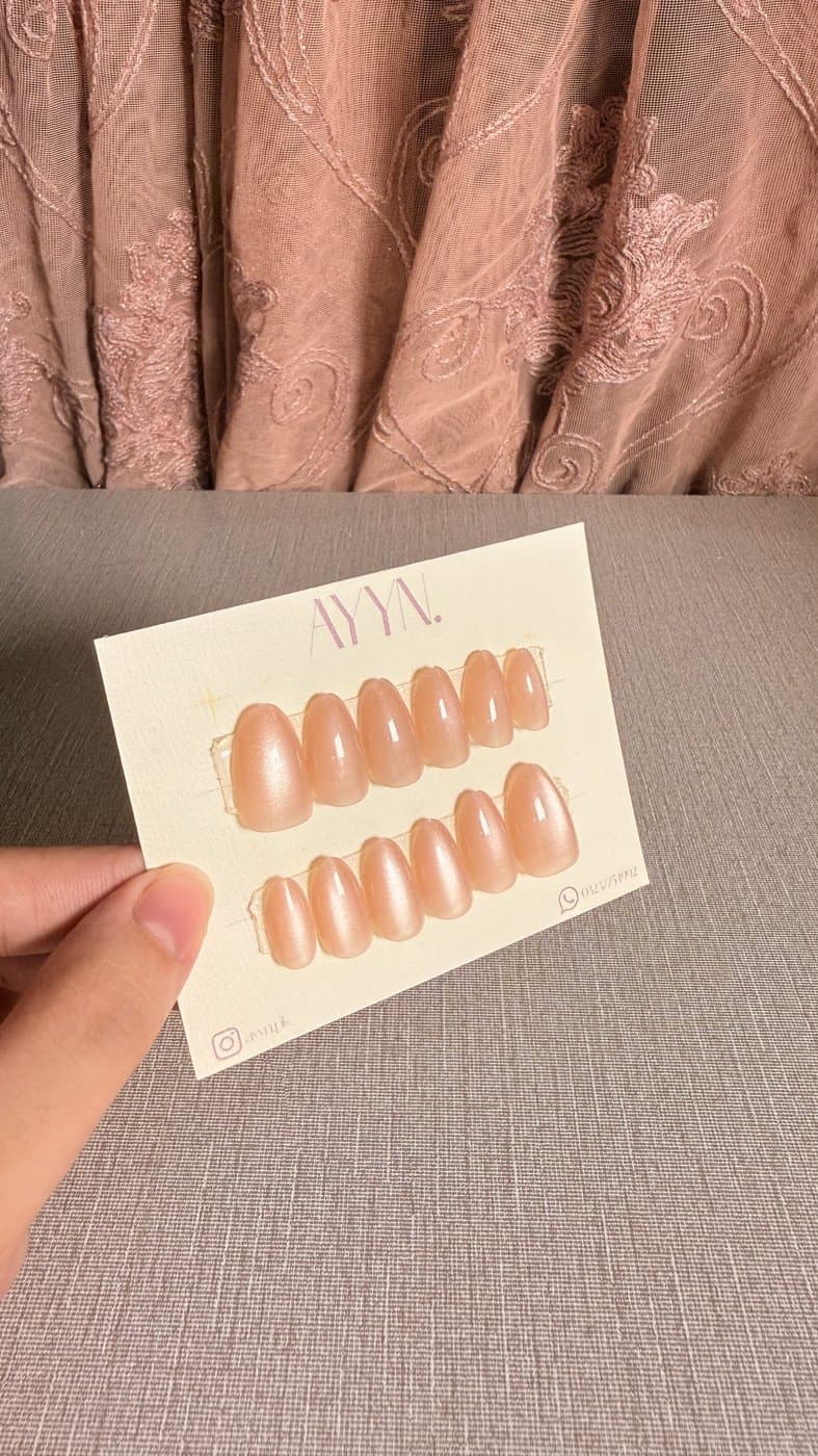 Peach Blush — Design #4 by AYYN. PKR 600